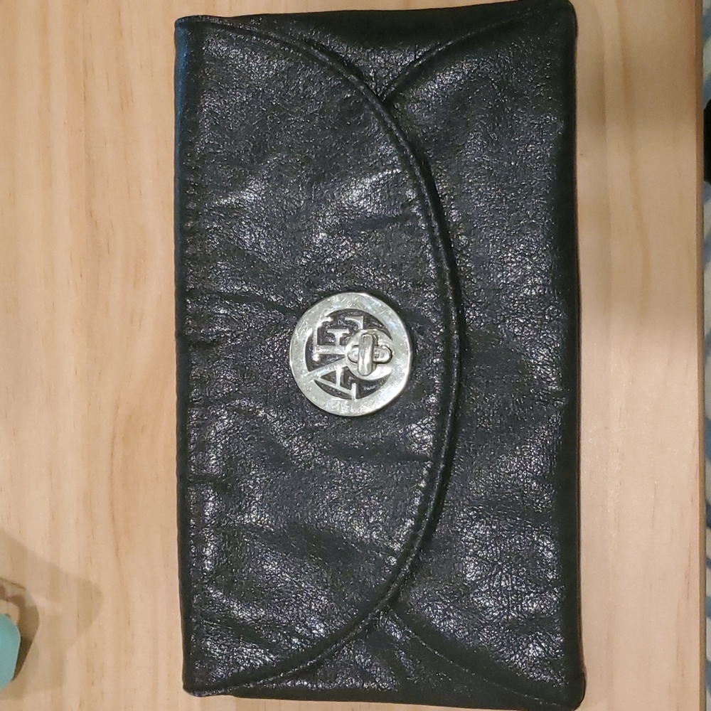 American Eagle black clutch